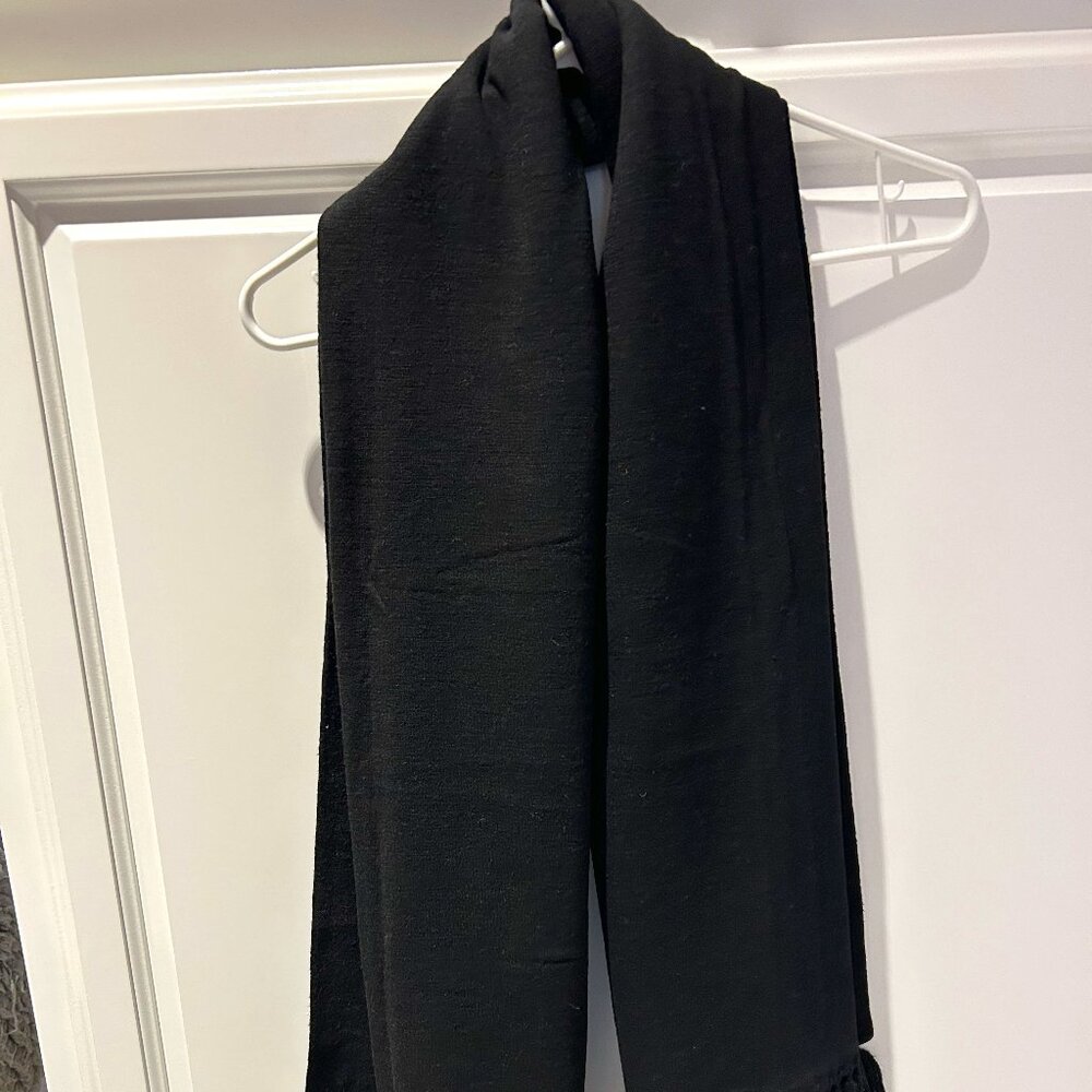 Black Scarf Wrap